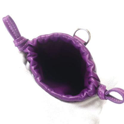 Hermes Pillow Anjou Milo Vous Swift Serie Button Drawstring Leather Phone Case Pouch