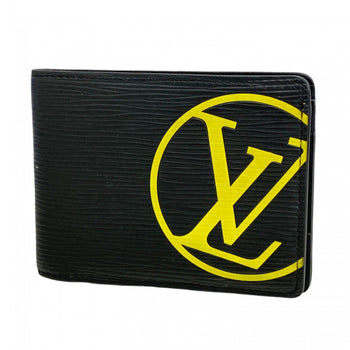 Louis Vuitton Epi Wallet Lv Circle Portefeuille Multiple M67907 Noir