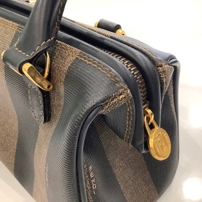 Fendi Pecan Print Mini Boston Bag Ja-24603