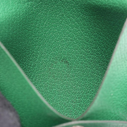 Leather Hermes Coin Purse/ Coin Case Chevre