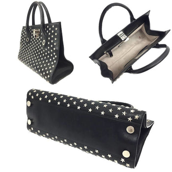 Jimmy Choo Riley Tote Bag In Black