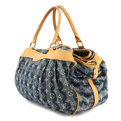 Louis Vuitton Monogram Denim Cabas Raye Gm 2-Way Hand/Shoulder Bag