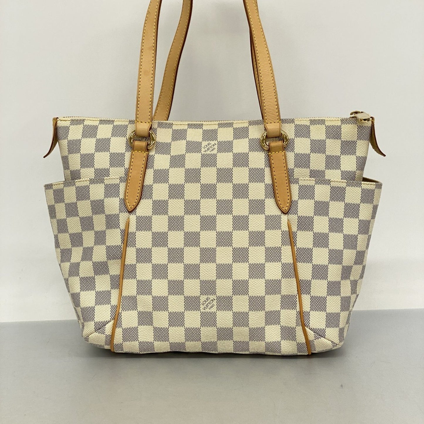 Louis Vuitton Damier Azur Totally Pm Tote Bag N51261 White