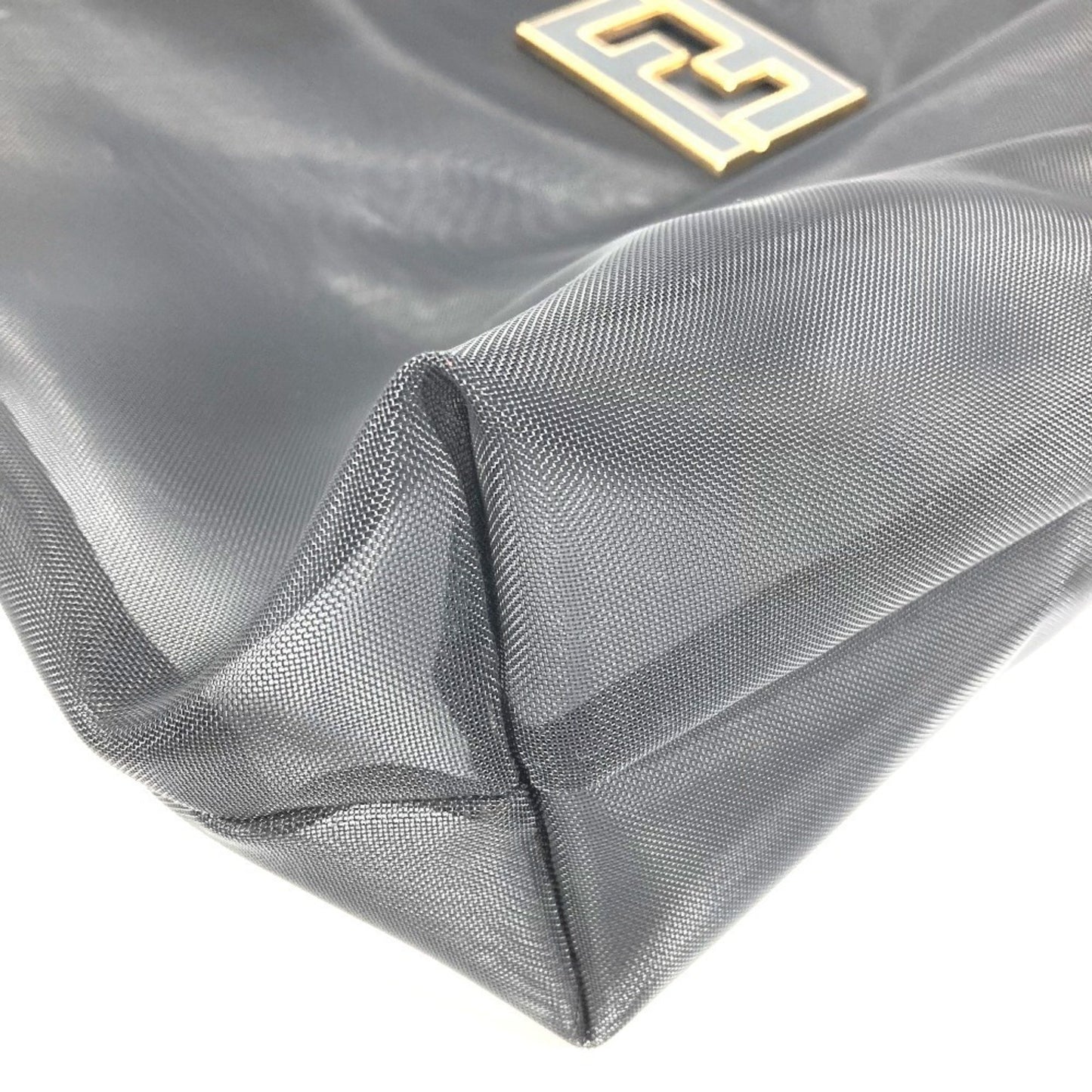 Fendi Mesh Ff Logo Tote Bag