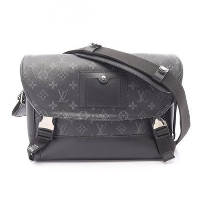 Louis Vuitton Messenger Voyage Pm Shoulder Bag In Coated Canvas And Leather