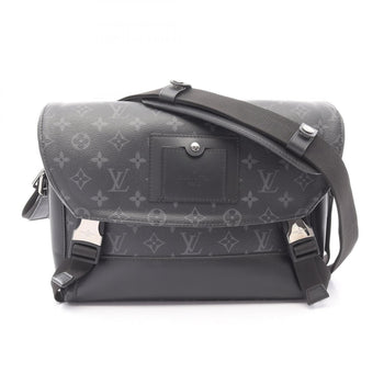 Louis Vuitton Messenger Voyage Pm Shoulder Bag In Coated Canvas And Leather