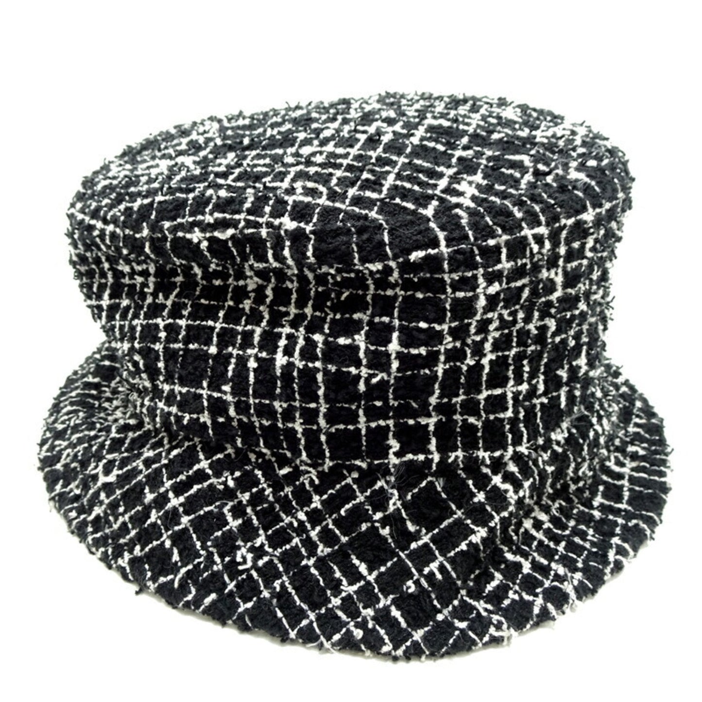 Chanel Tweed Bucket Hat