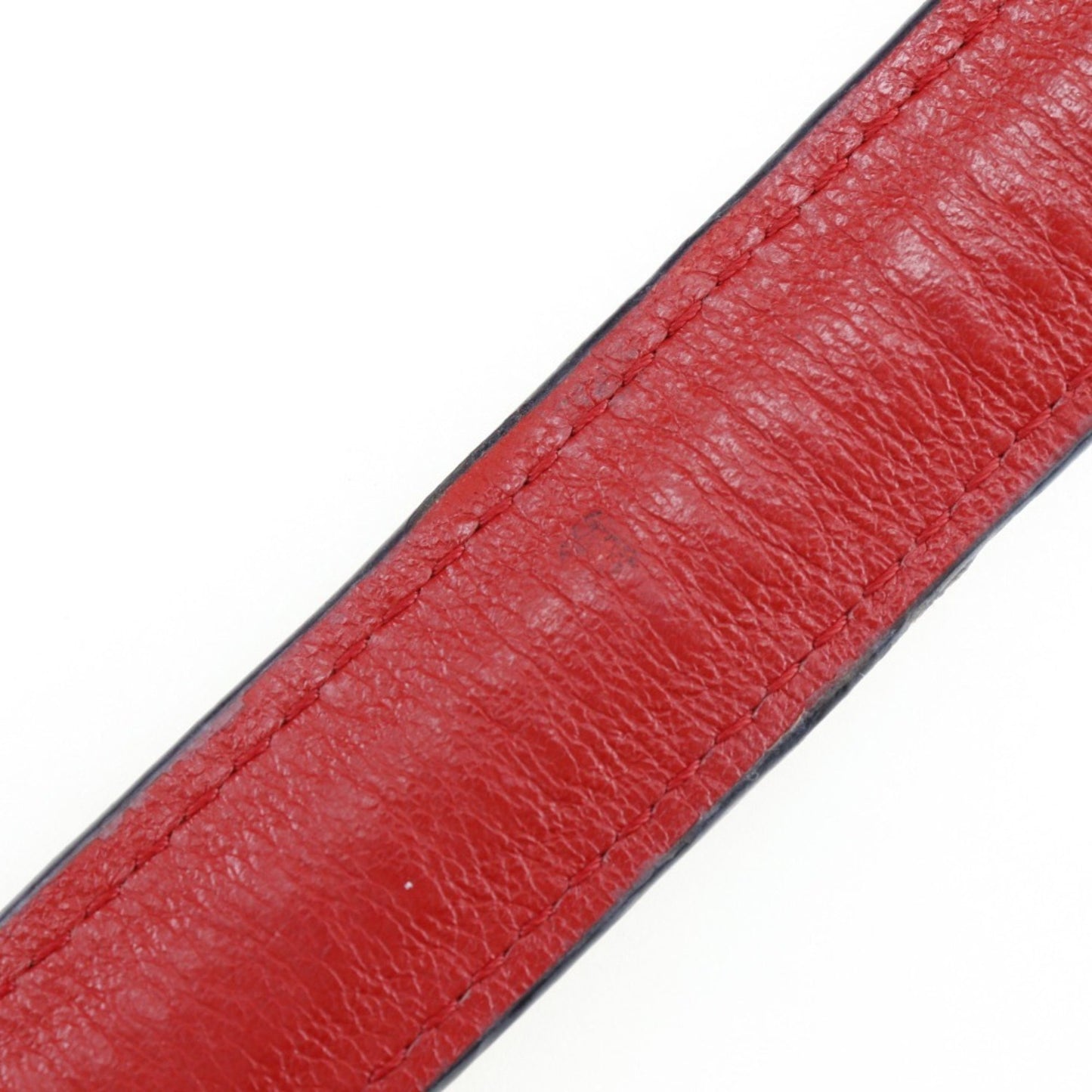 Loewe Avenue Shoulder Bag Repeat Anagram Chain Calf Made In Spain Red Crossbody A5 Magnetic Type