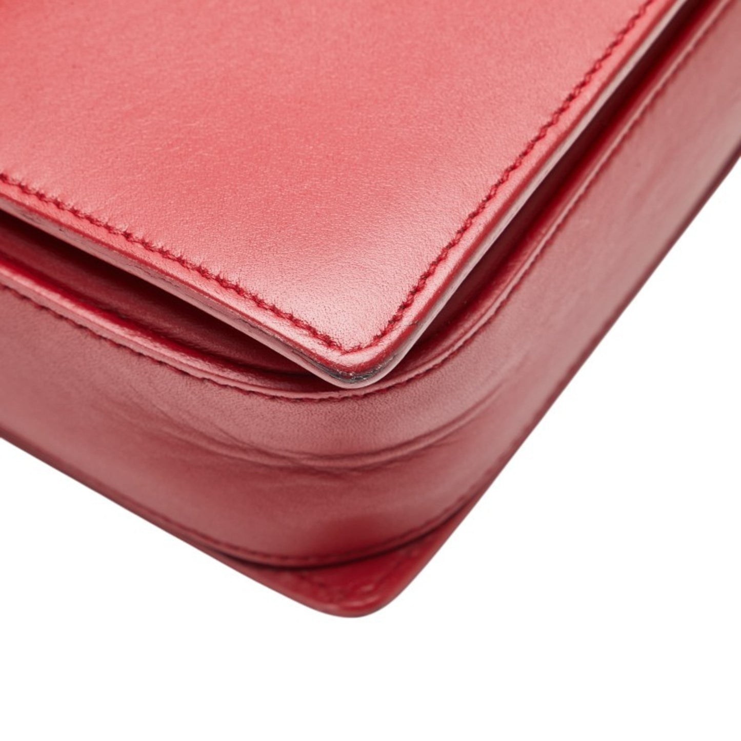 Saint Laurent Crossbody Shoulder Bag 318025 Red Leather