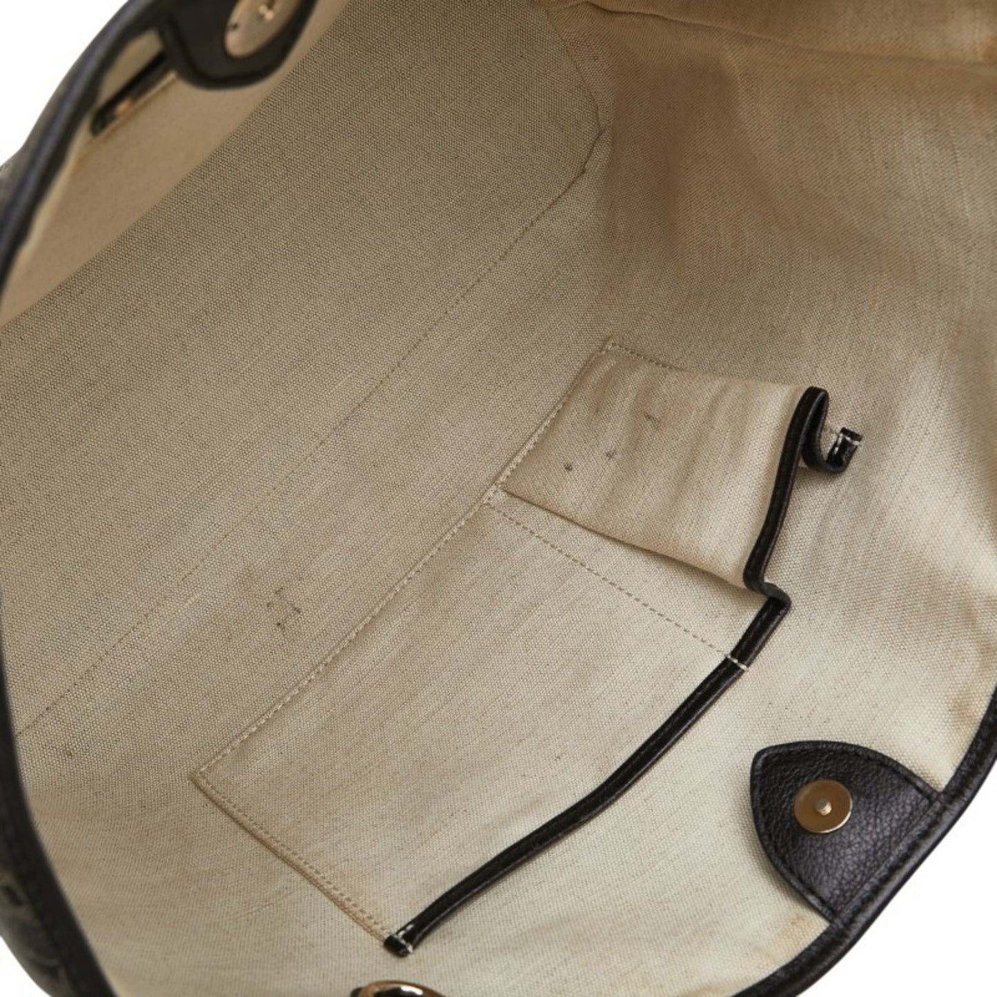 Celine Sulky Tote Bag In Black Leather