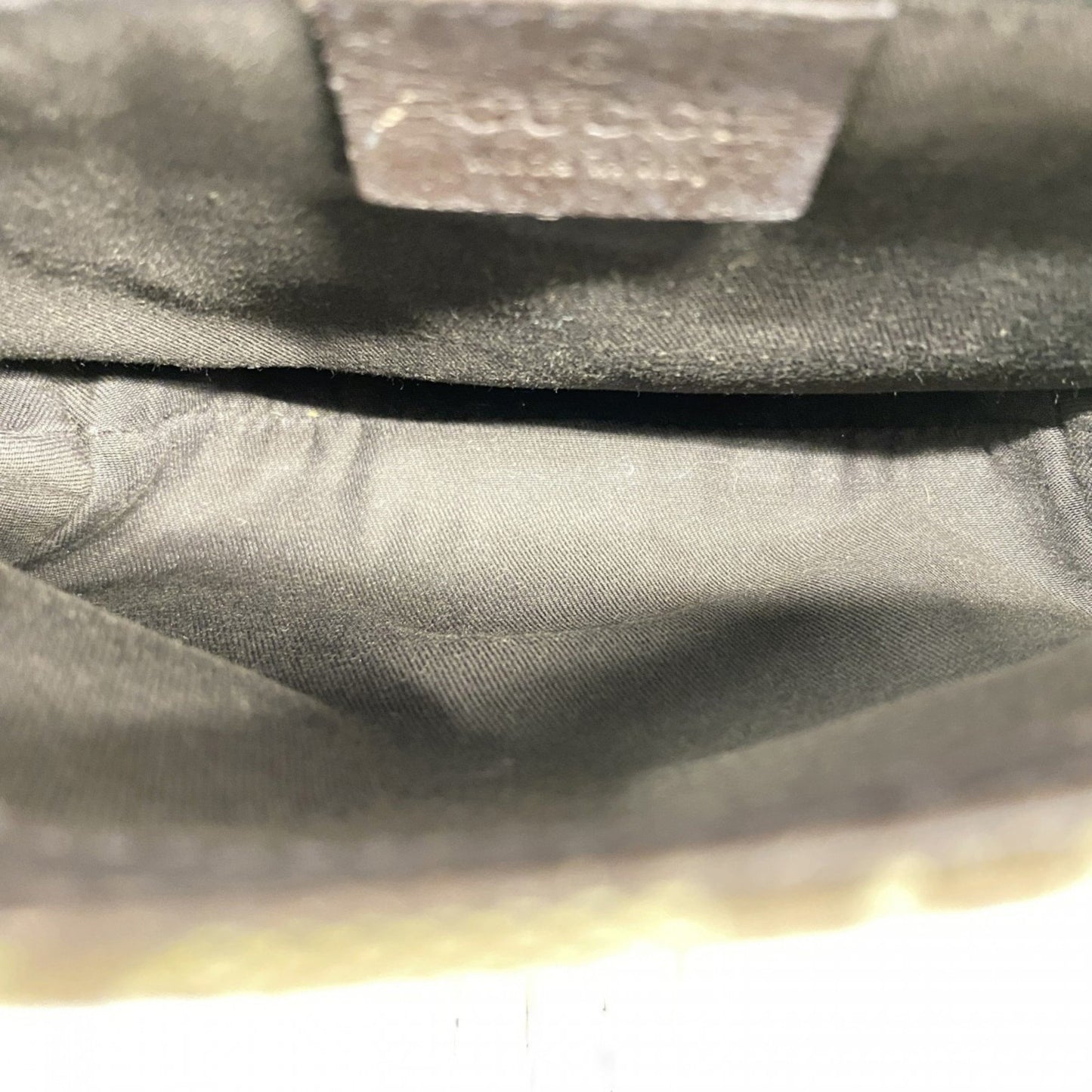 Gucci Waist Bag Gg Canvas 131236 Brown