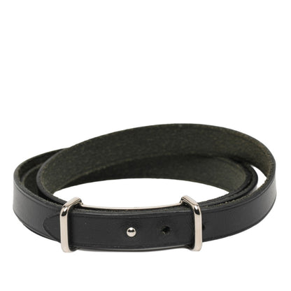 Hermes Herms Api 2 Long Bracelet In Black