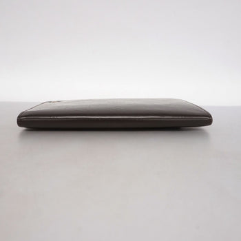 Louis Vuitton Monogram Glace Leather Hoist Long Wallet M66450 Cafe