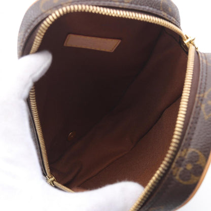 Louis Vuitton Louis Vuitton Pochette Ganju Monogram Waist Bag Body Coated Canvas Leather