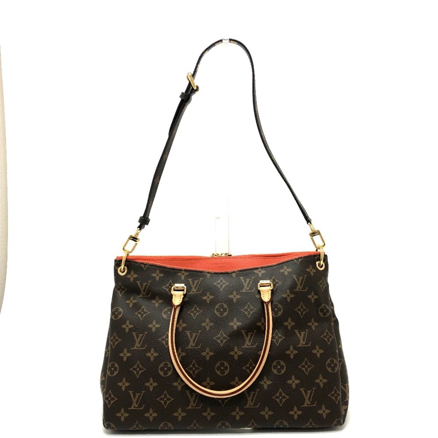 Louis Vuitton M41148 Pallas 2Way Bag Shoulder Handbag Monogram Canvas