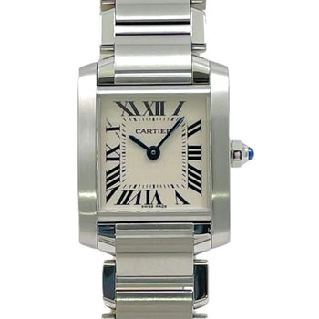 Cartier Tank Franaise Sm W51008Q3 Stainless Steel