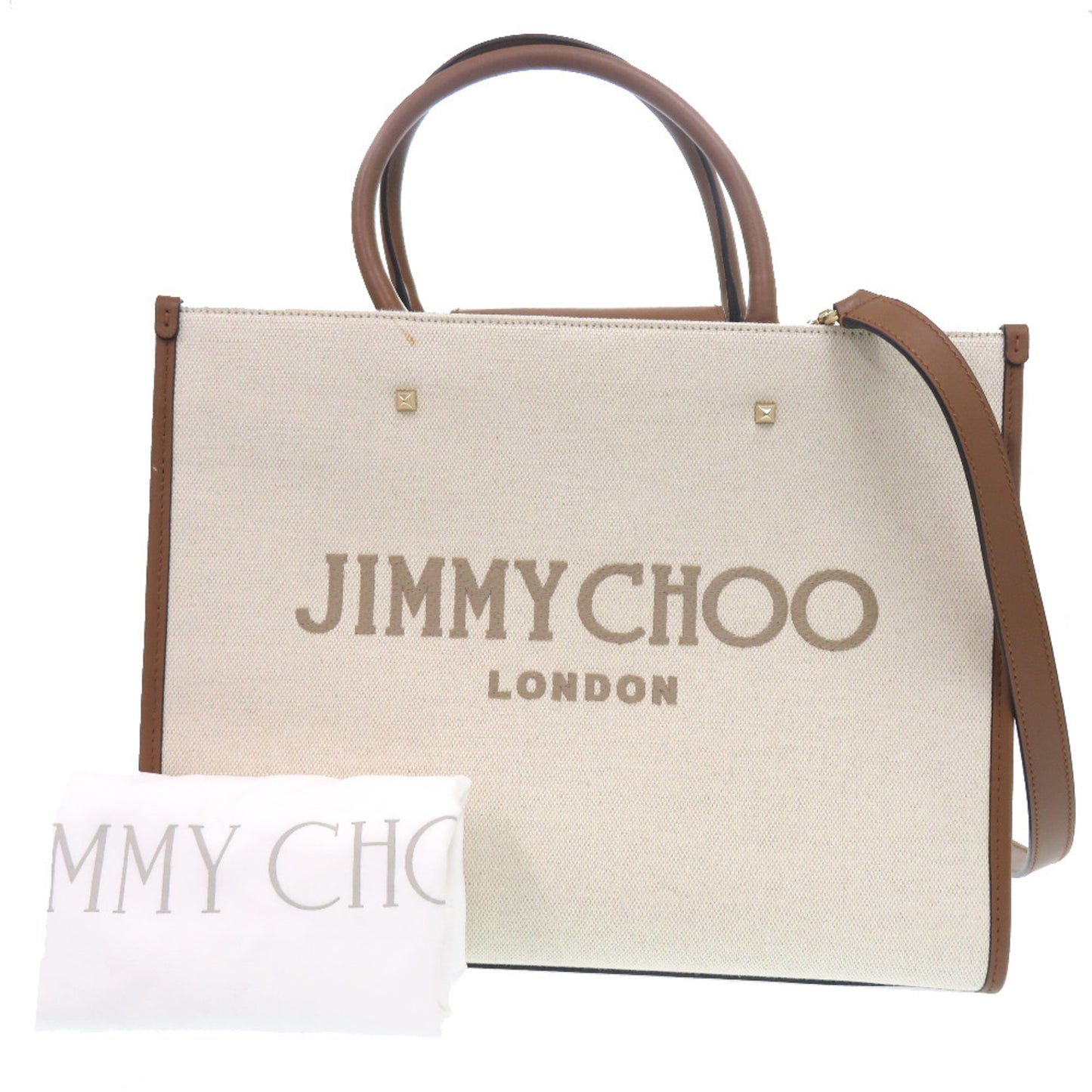 Jimmy Choo Varenne Avenue 2-Way Canvas