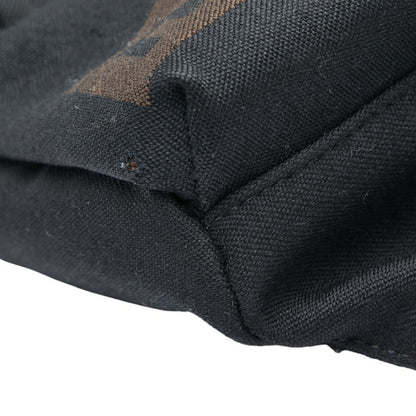 Fendi Zucca Body Bag 7Va149 Black Canvas