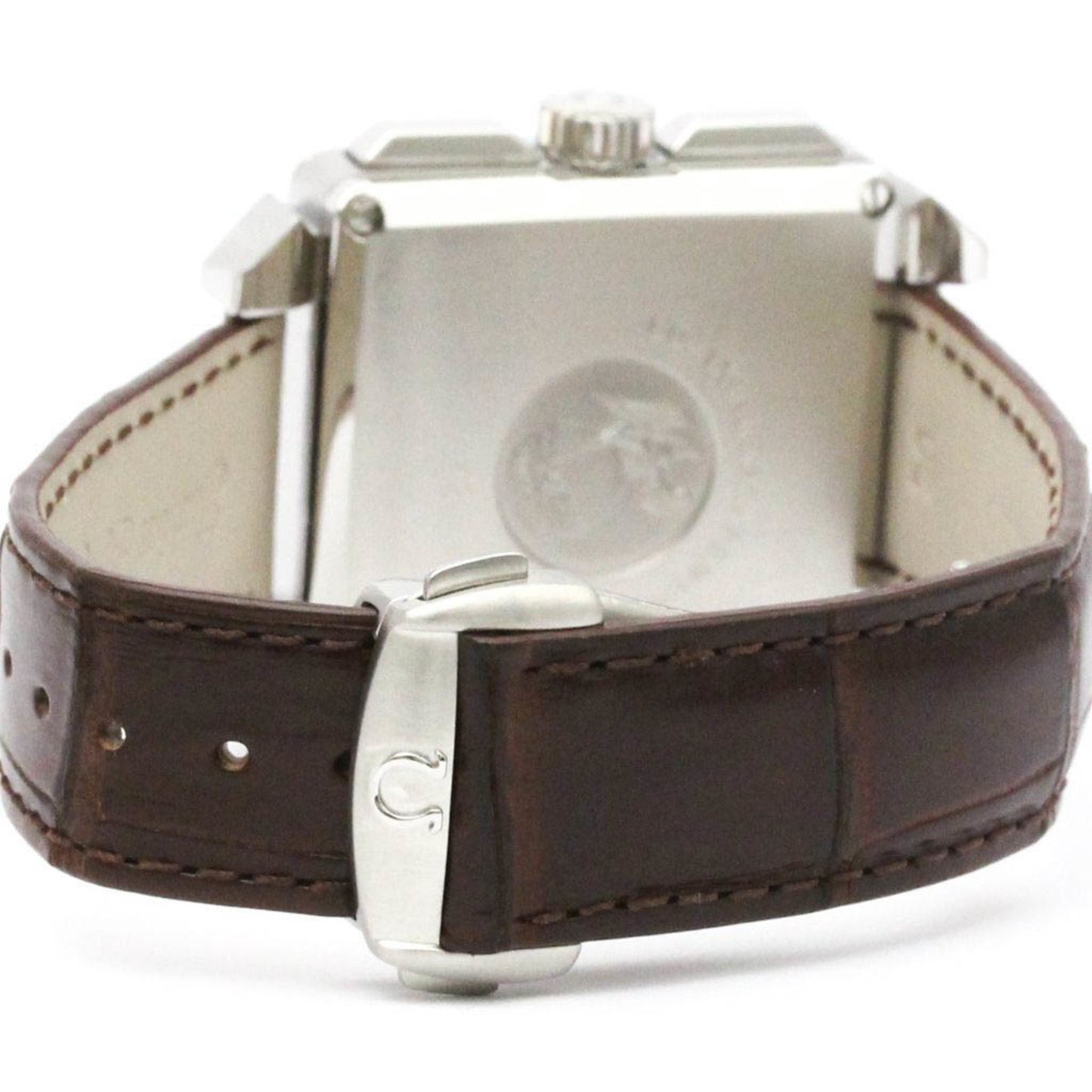 Omega De Ville X2 Chronograph Steel Watch 423.13.37.50.01.001 Polished