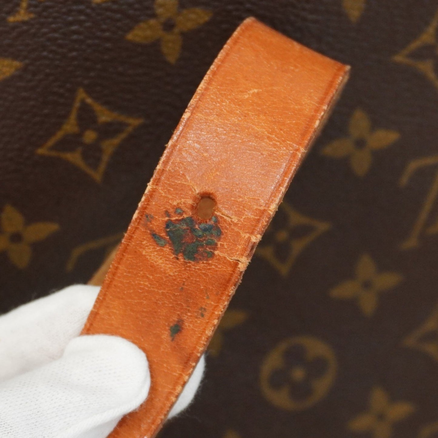 Louis Vuitton Monogram Cartouchiere Gm Shoulder Bag M51252 Brown