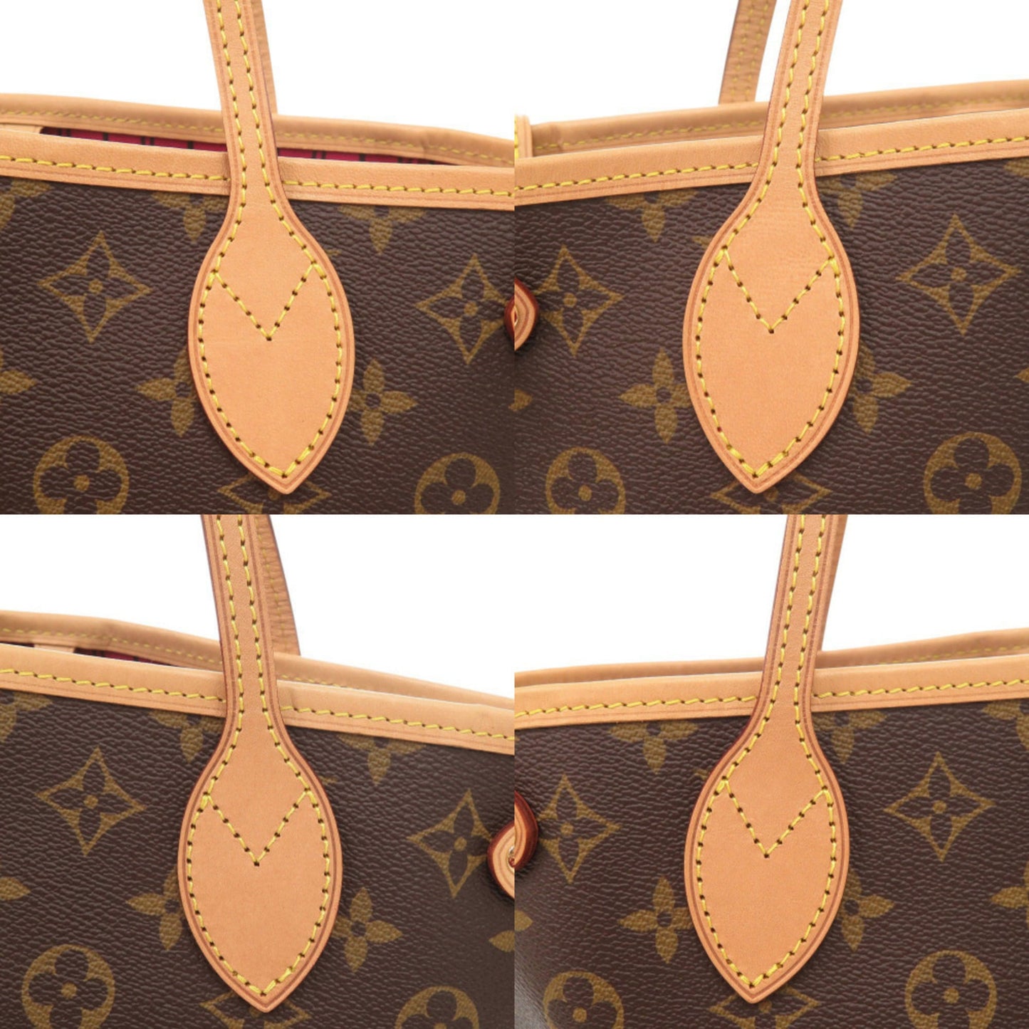 Louis Vuitton Neverfull Pm Monogram M41001 Fuchsia Tote Bag Lv 0290 Louis Vuitton