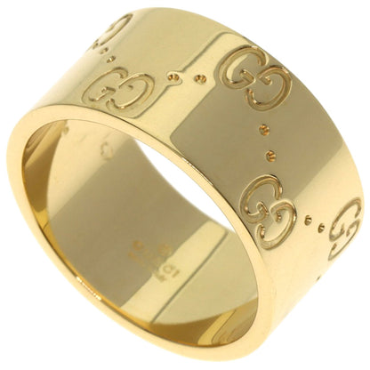 Gucci Icon Wide #10 Ring In 18K Yellow Gold
