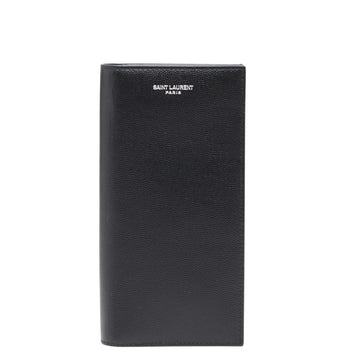 Saint Laurent Continental Wallet 396308 Black Leather