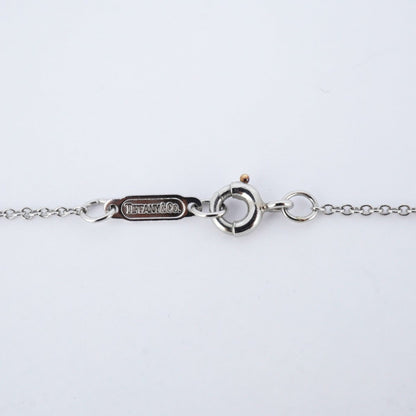 Tiffany Small Cross Necklace 11Pd Pt950 Platinum Diamond