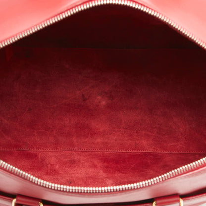 Saint Laurent Handbag Shoulder Bag Red Leather