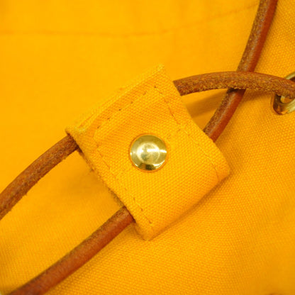 Hermes Herms Polochon Mimir Pm Shoulder Bag In Yellow Canvas