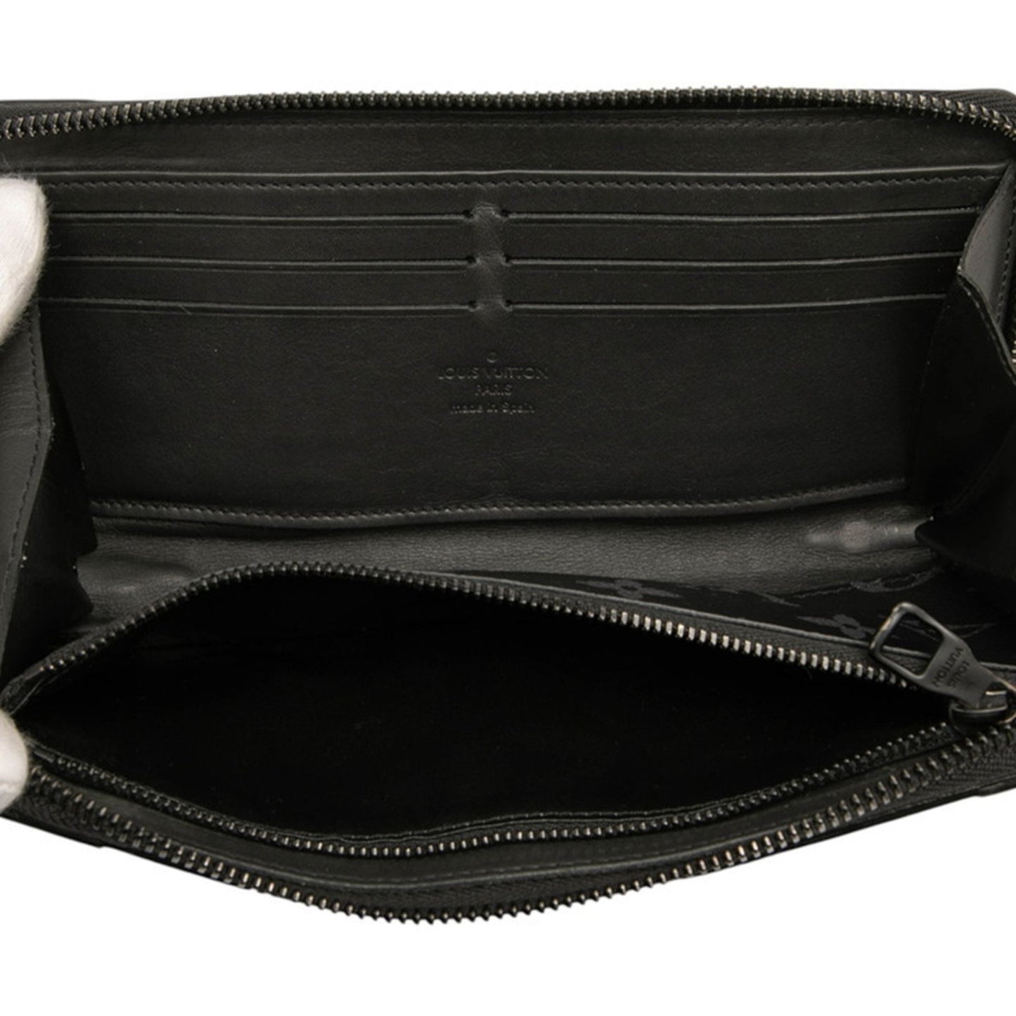 Louis Vuitton Monogram Eclipse Trunk Zippy Wallet