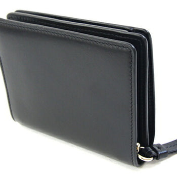 Chlo Chloe Sense Bifold Wallet Chc23Sp867 Black Leather Mini