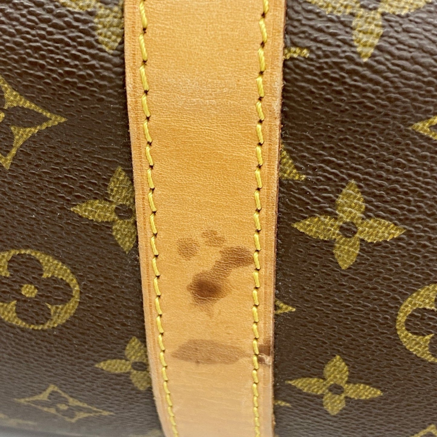 Louis Vuitton Monogram Keepall 60 Boston Bag M41422 Brown