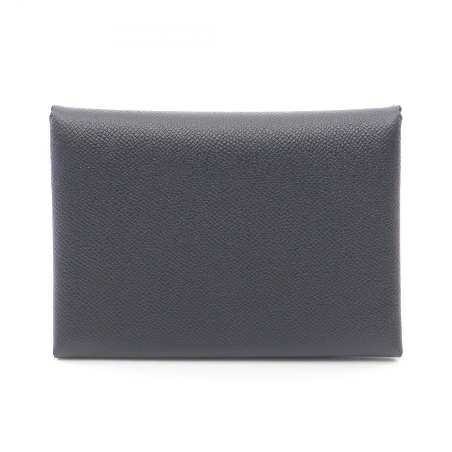 Hermes Herms Calvi Duo Wallet/Coin Case Leather Wallet Veau Madame