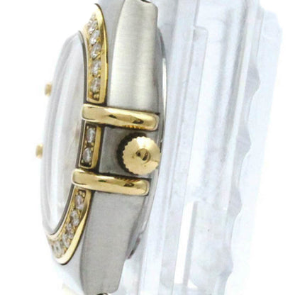 Polished Omega Constellation Diamond 18K Gold Steel Watch 1267.30 Bf581978