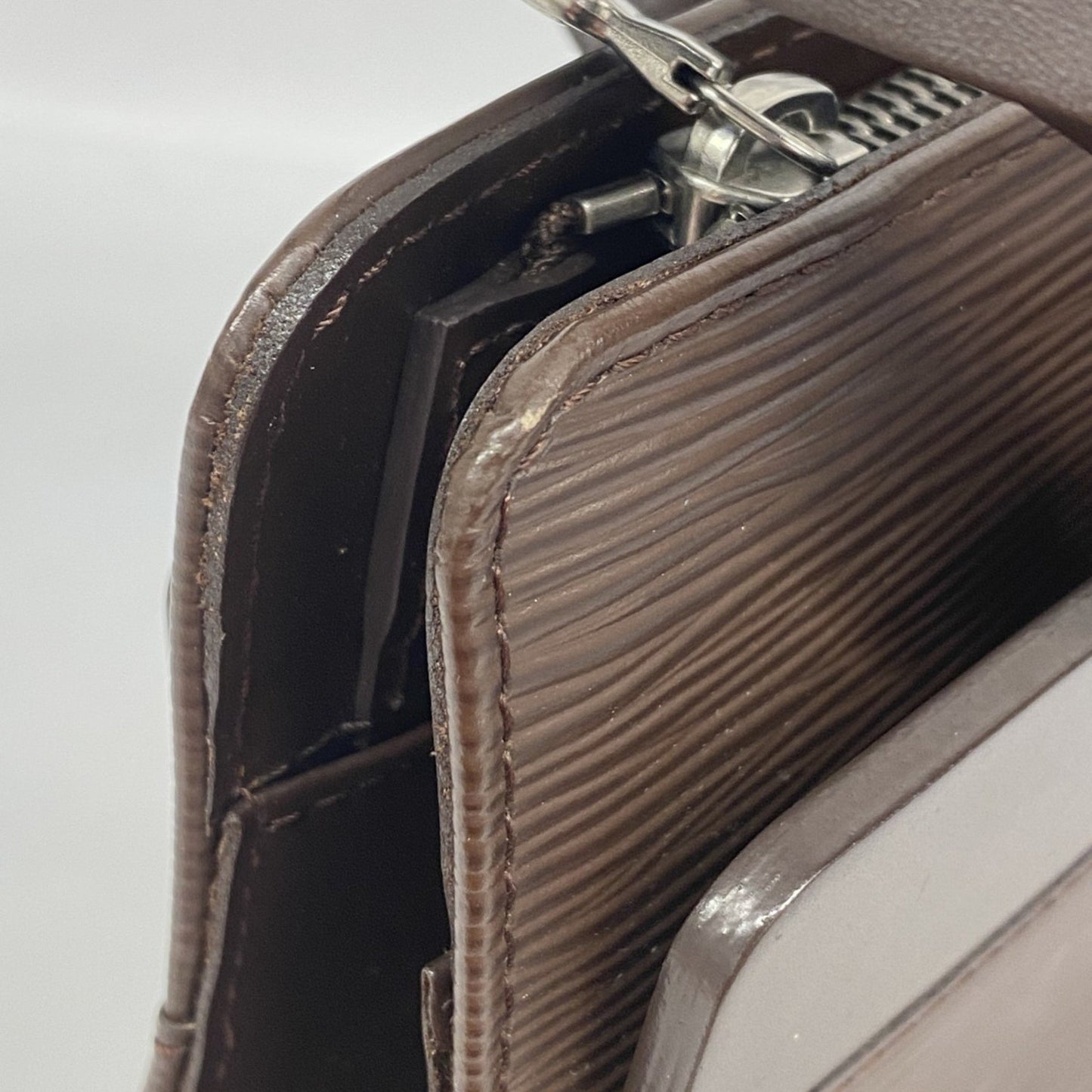 Louis Vuitton Epi Croisette Pm Tote Bag M5249D Mocha