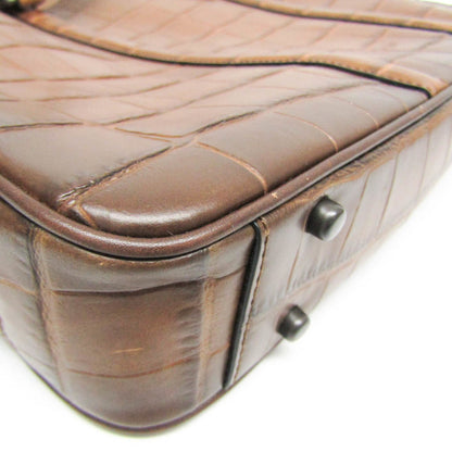 Coach Metropolitan Slim 25991 Men'S Leather Briefcase