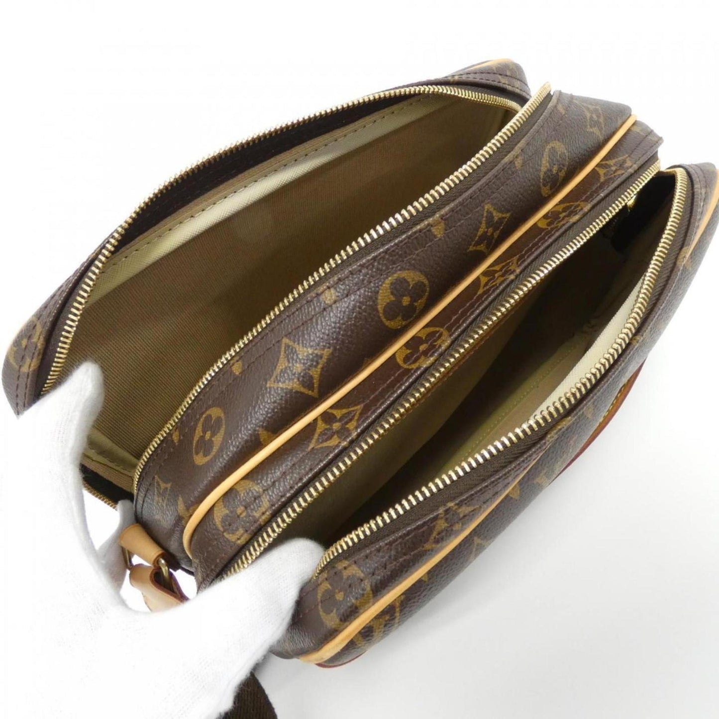 Louis Vuitton Monogram Reporter 28Cm M45254 Shoulder Bag