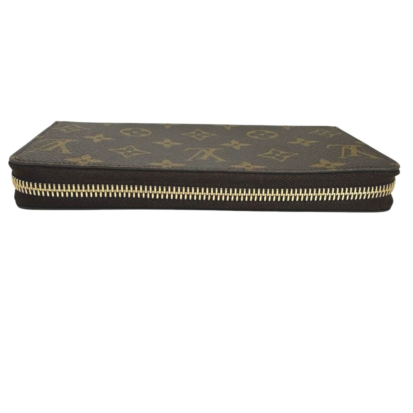 Louis Vuitton Louis Vuitton Long Wallet Round Zipper Monogram Zippy Canvas M42616 Brown