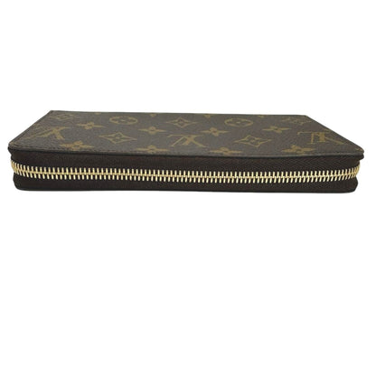 Louis Vuitton Louis Vuitton Long Wallet Round Zipper Monogram Zippy Canvas M42616 Brown