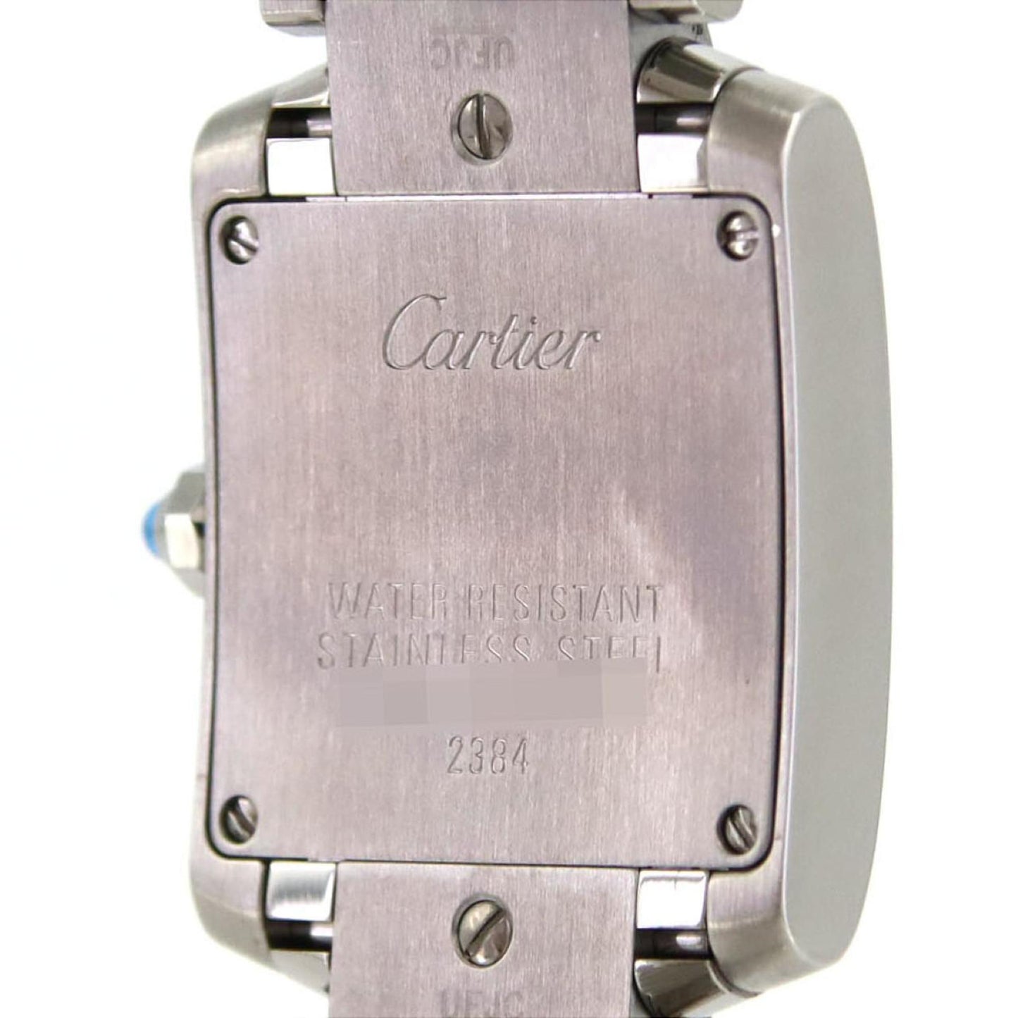 Cartier Tank Franaise Sm W51008Q3 Stainless Steel Quartz Watch