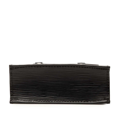 Louis Vuitton Epi Petite Sac Plat Handbag/Shoulder Bag 2Way M69441 Noir Black Leather