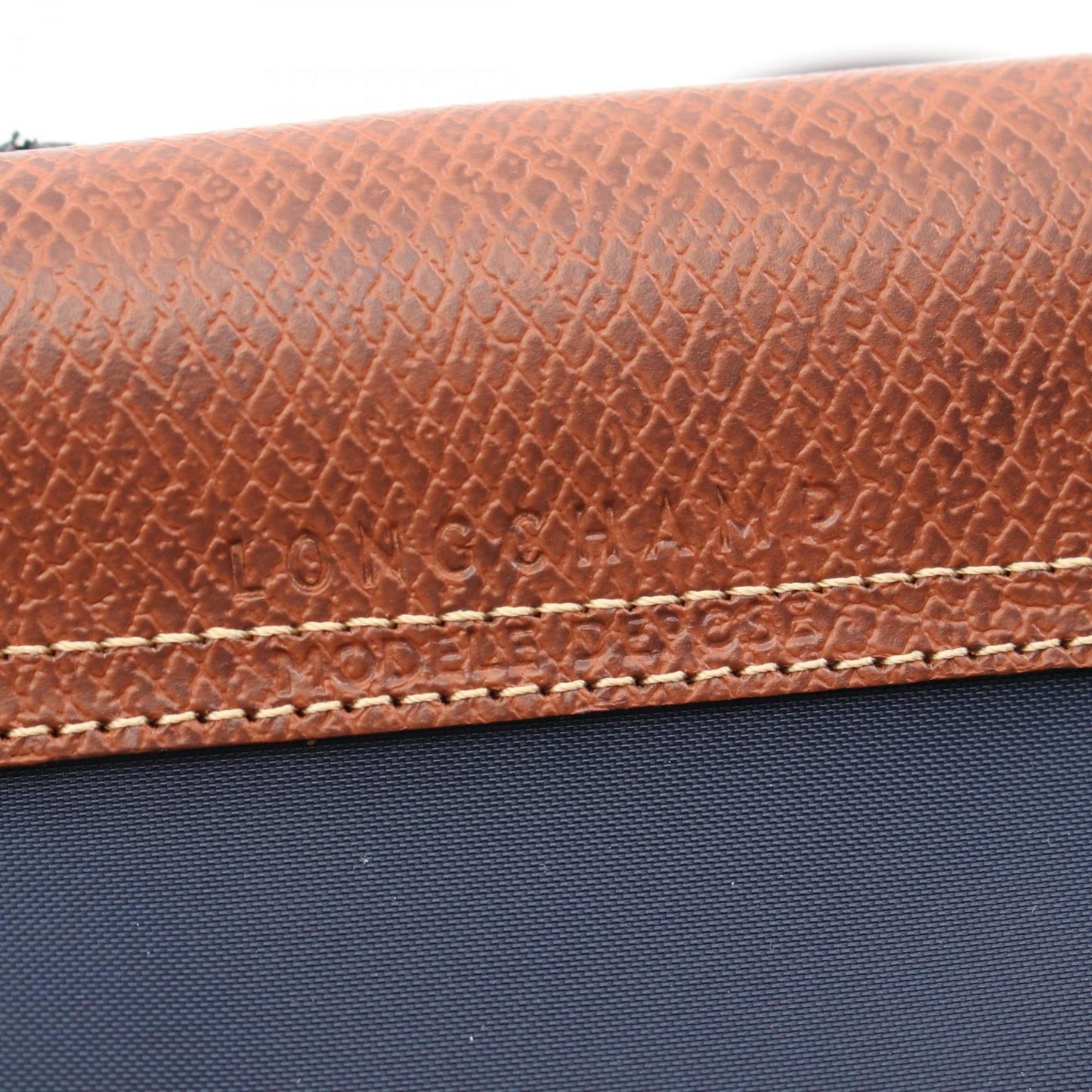 Longchamp Le Pliage Original M Tote Bag Fabric Leather