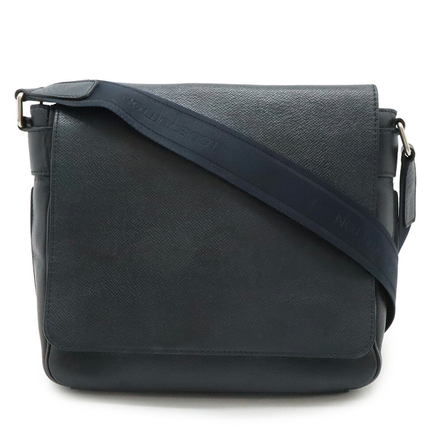 Louis Vuitton Louis Vuitton Taiga Roman Pm Shoulder Bag Leather Ardoise Black M32852