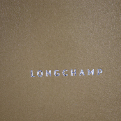 Longchamp Tote Bag S Paris Premier Handbag Calfskin Leather Camel