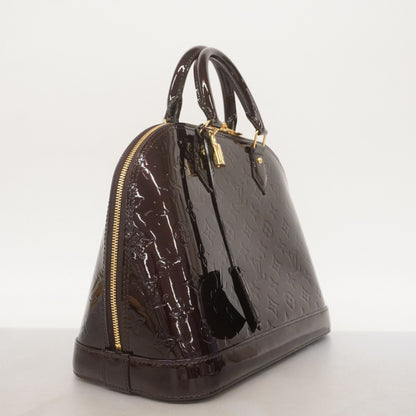 Louis Vuitton Vernis Alma Pm Handbag M91611 Amaranth