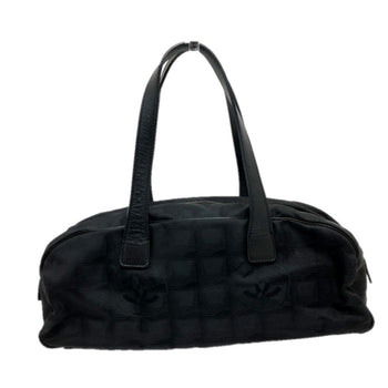 Chanel A15828 New Travel Line Handbag Boston Bag Leather/Nylon
