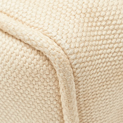 Louis Vuitton Antigua Cabas Mm Tote Bag Shoulder M40035 Red Beige Canvas Leather