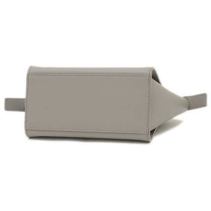 Saint Laurent Toy Cabas Shoulder Bag Leather Grey 452322 Bj50N 2825