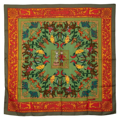 Hermes Herms Carr 90 Early America Scarf